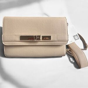 Belted Wallet on a Chain Crossbody Bag Anne Klein MSRP $75.00